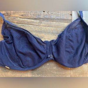Chantelle Bra, 36G, Navy Blue